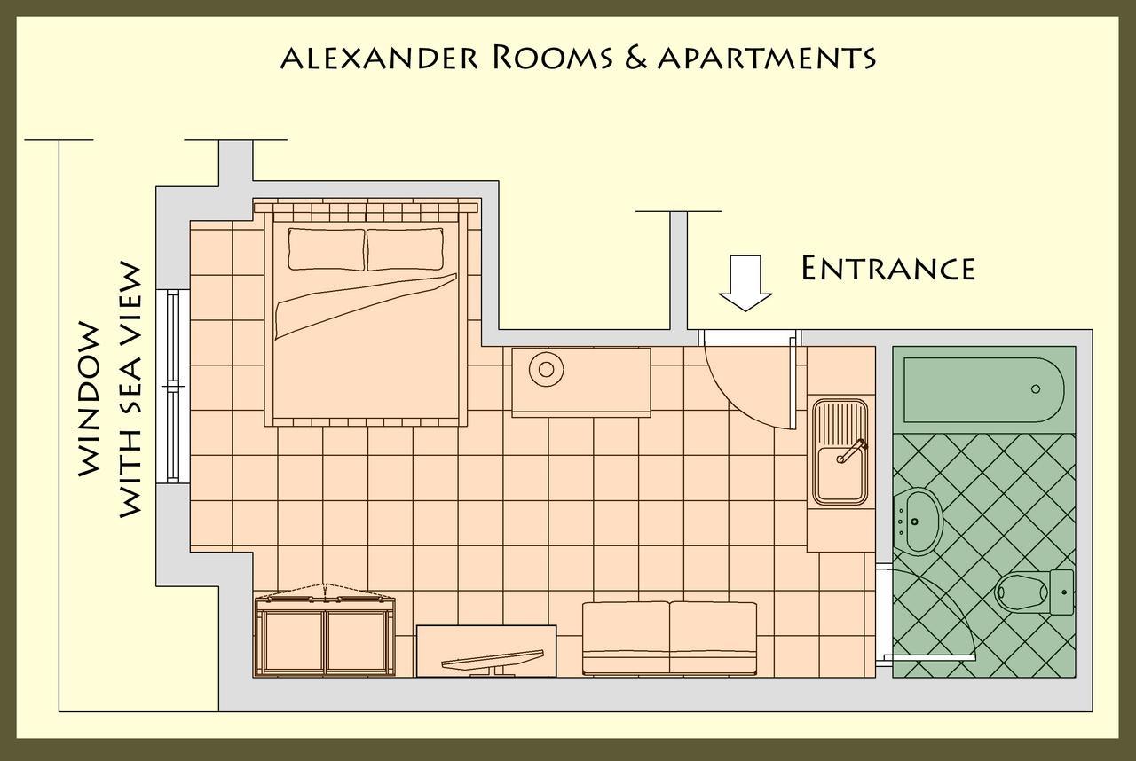 Alexander Rooms & Apartments Igoumenítsa Chambre photo