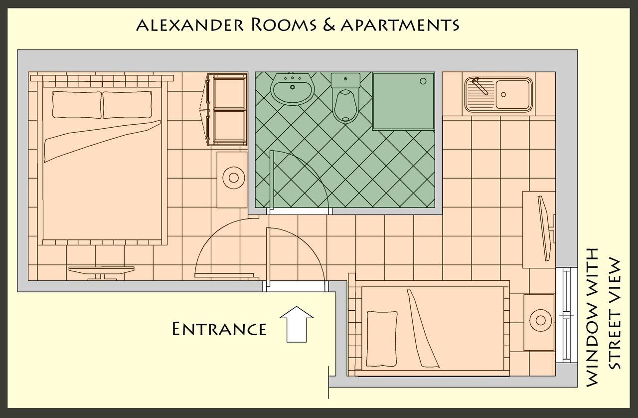 Alexander Rooms & Apartments Igoumenítsa Chambre photo