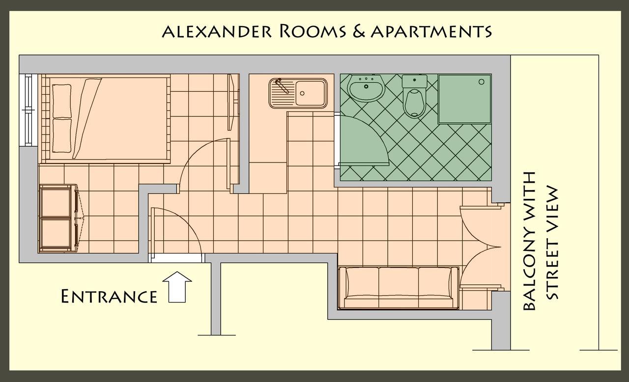 Alexander Rooms & Apartments Igoumenítsa Chambre photo