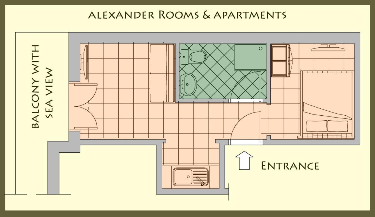 Alexander Rooms & Apartments Igoumenítsa Chambre photo