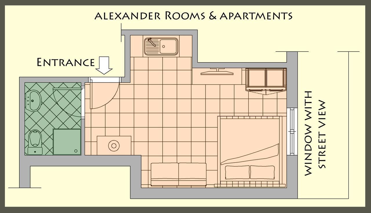 Alexander Rooms & Apartments Igoumenítsa Chambre photo